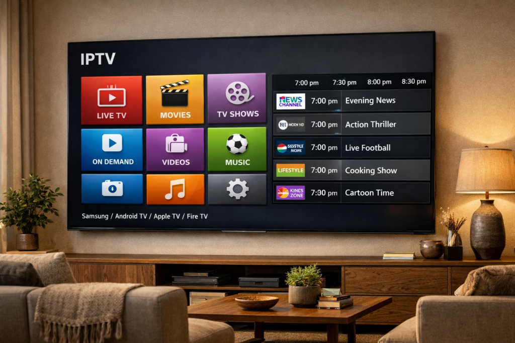 Bästa IP TV på Smart TV 2026: översikt över appar